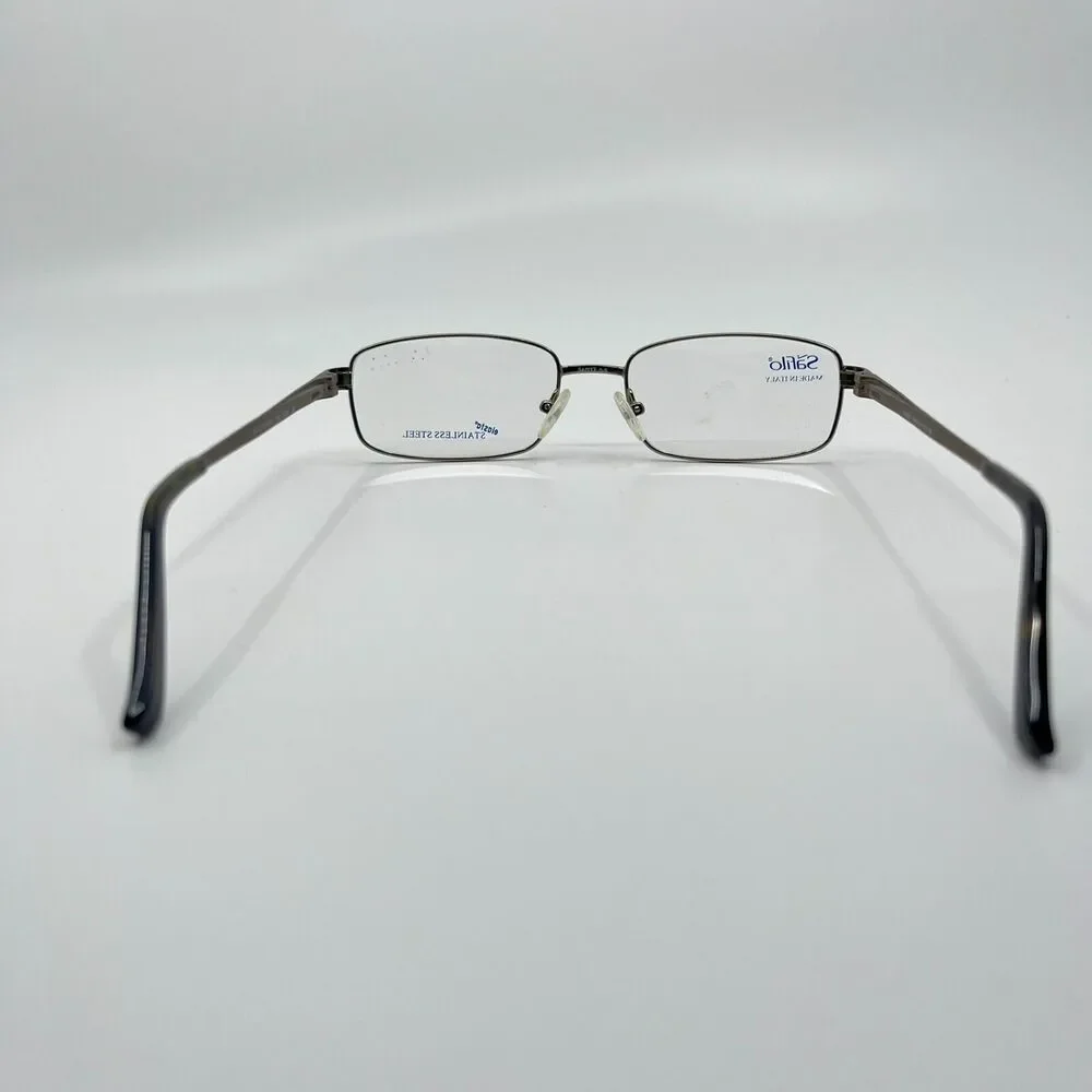 Safilo Elasta men's eyeglasses Frame Silver‎ 7181 0JEG 54-7-145 H6728
